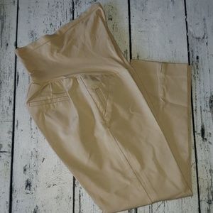 A PEA IN THE POD Maternity khaki pants new w/o tag